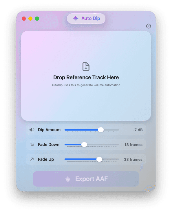 Auto Dip screenshot
